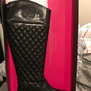 Brand New Black Leather Riding Boots